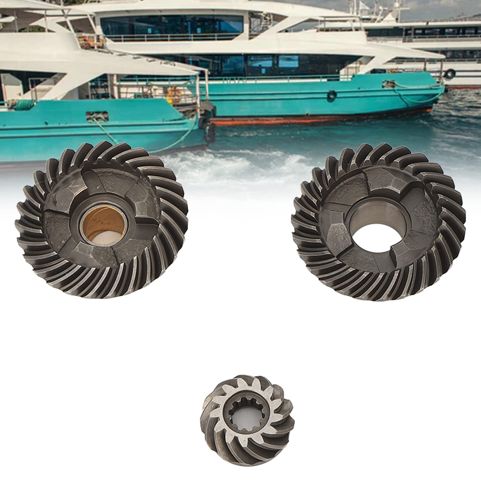 Amazon.co.jp: 3PCS ボート 前進ギア ボート前方ギヤ 船外モーター