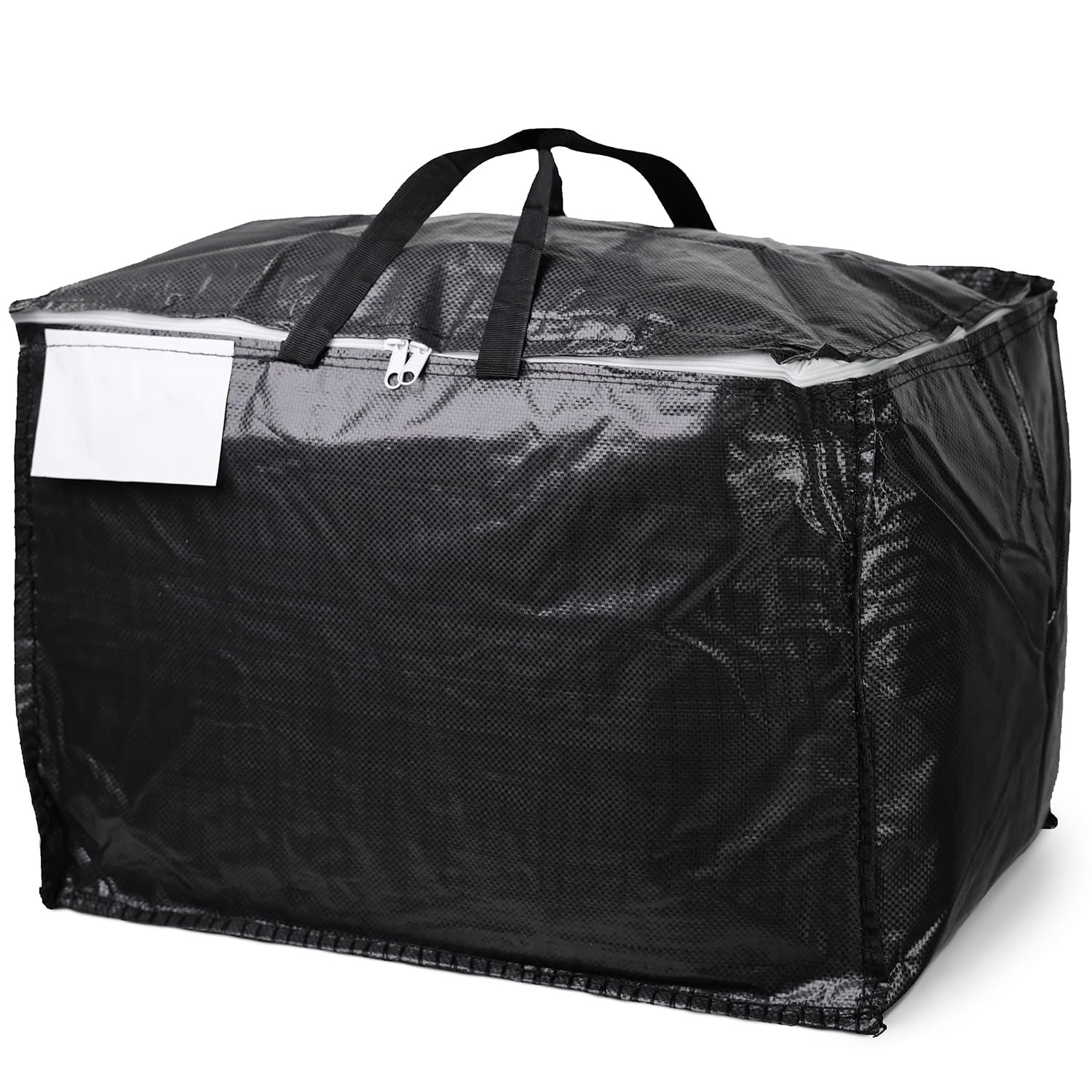 Moving & Storage Bags – HEAVY DUTY 100L - PREMIUM Grade, Reusable Zippered Tote for Moving House, Clothes Storage, Camping, Attic & More – Industrial Strength Laundry & Utility Bag (1 Bag)