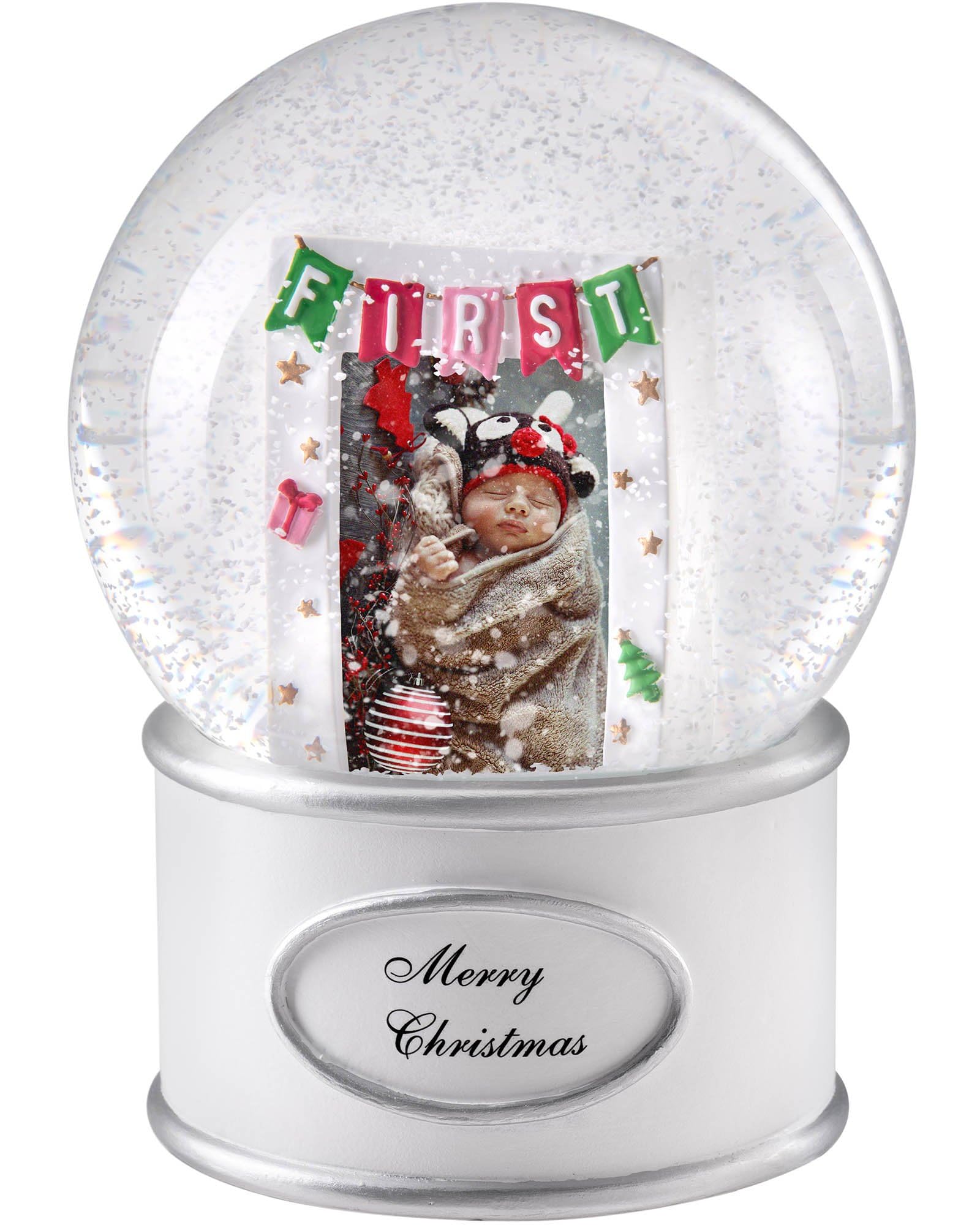 My First Christmas Musical Snowglobe