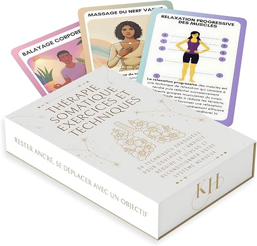 d'Exercices de Thérapie Somatique : 34 Pratiques Simples Cartes