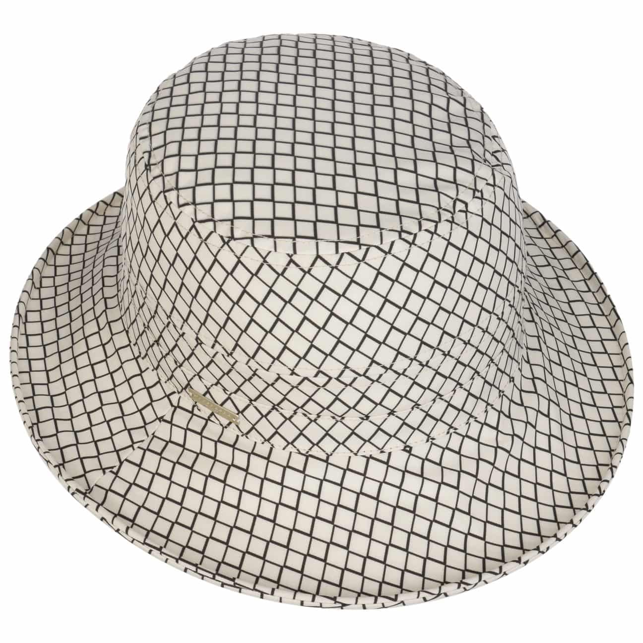 Seeberger Chapeau en Tissu Leacona Anti-Rain Femme - de Pluie Soleil pour avec Doublure Printemps-ete Ete