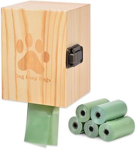 Dispensador de bolsas para excrementos de perro al aire libre, soporte de pared, estación de residuos de mascotas, bolsa de almacenamiento para