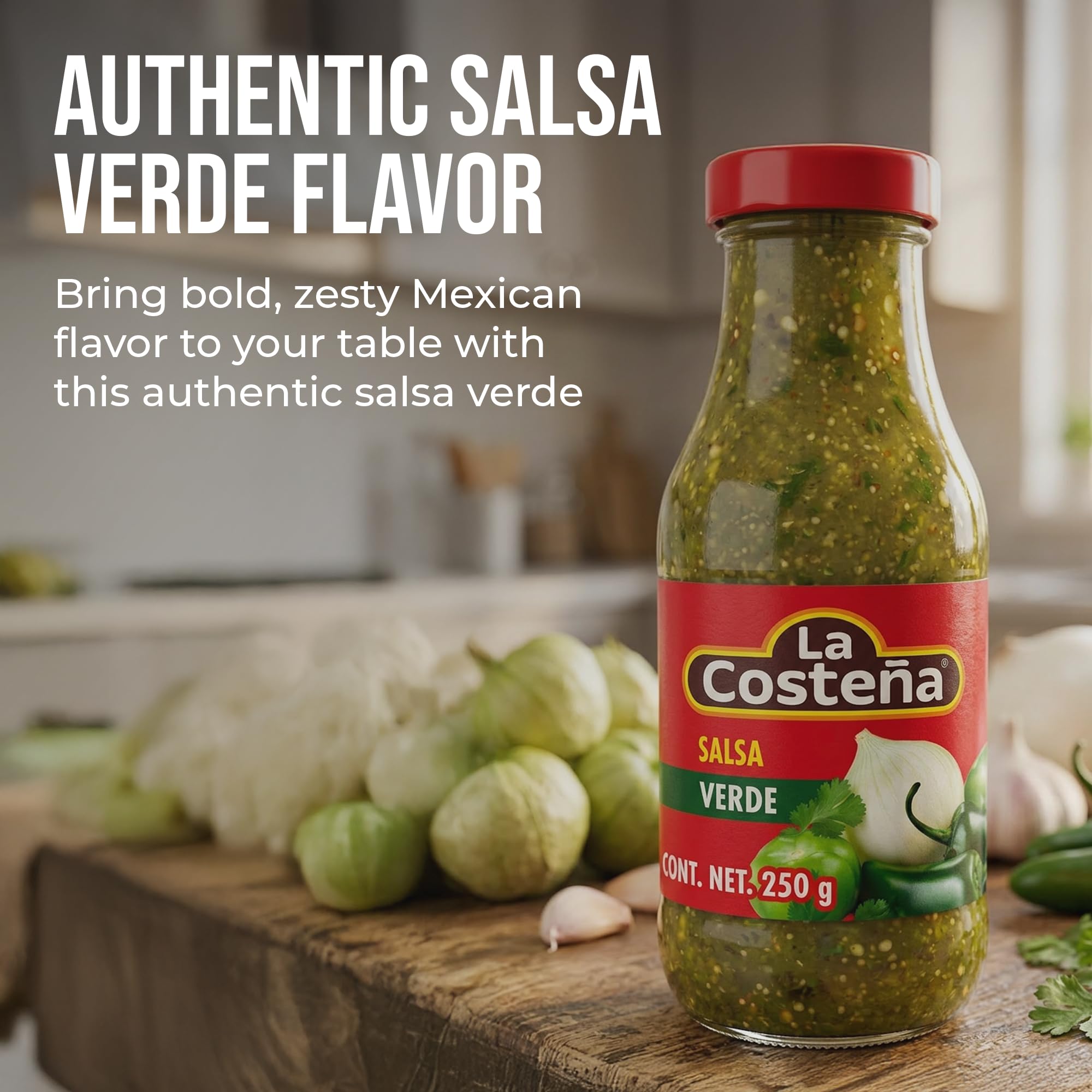 La Costena Salsa Verde 250 g – Sauce Salsa Verde mexicaine – Lot de 2