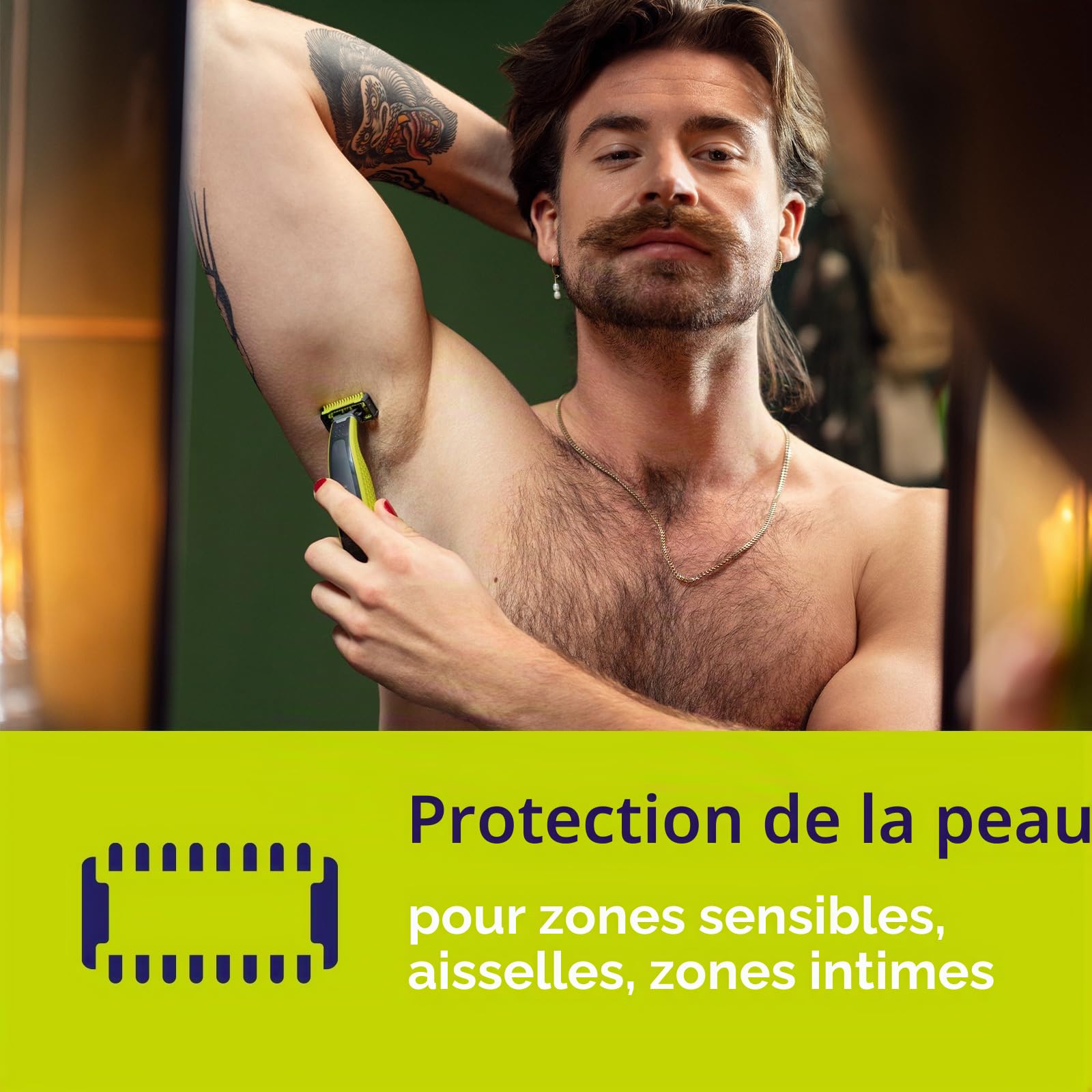 PHILIPS Norelco OneBlade QP610/80 Accessoire pour Rasoir (1 tête)