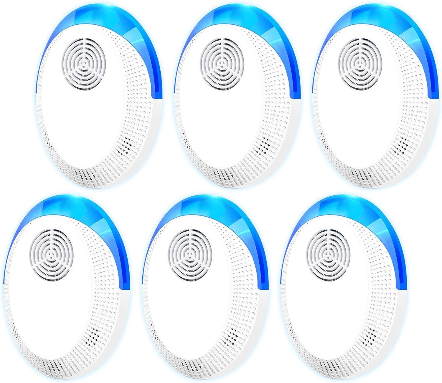 Bocianelli Ultrasonic Pest Repeller 6 Pack, Pest Repellent, Pest Control Set of Electronic Plug in Indoor Pests for Home, Restaurants, Hotels, Office, Hospitals, Warehouse : Garden & Outdoor