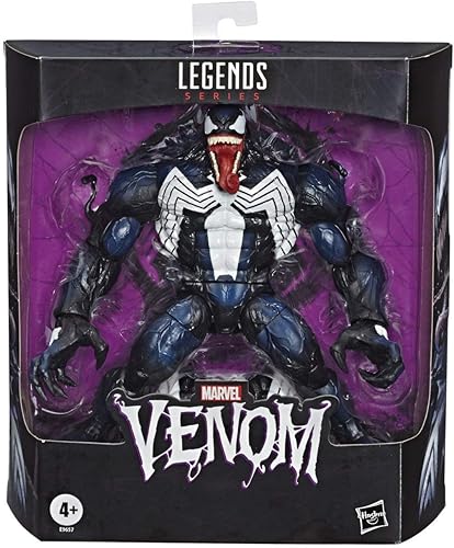 Figura de acción Hasbro Marvel Legends Series, de 6 pulgadas de alto, figura de Venom, diseño de gran calidad, al detalle, con articulaciones, para