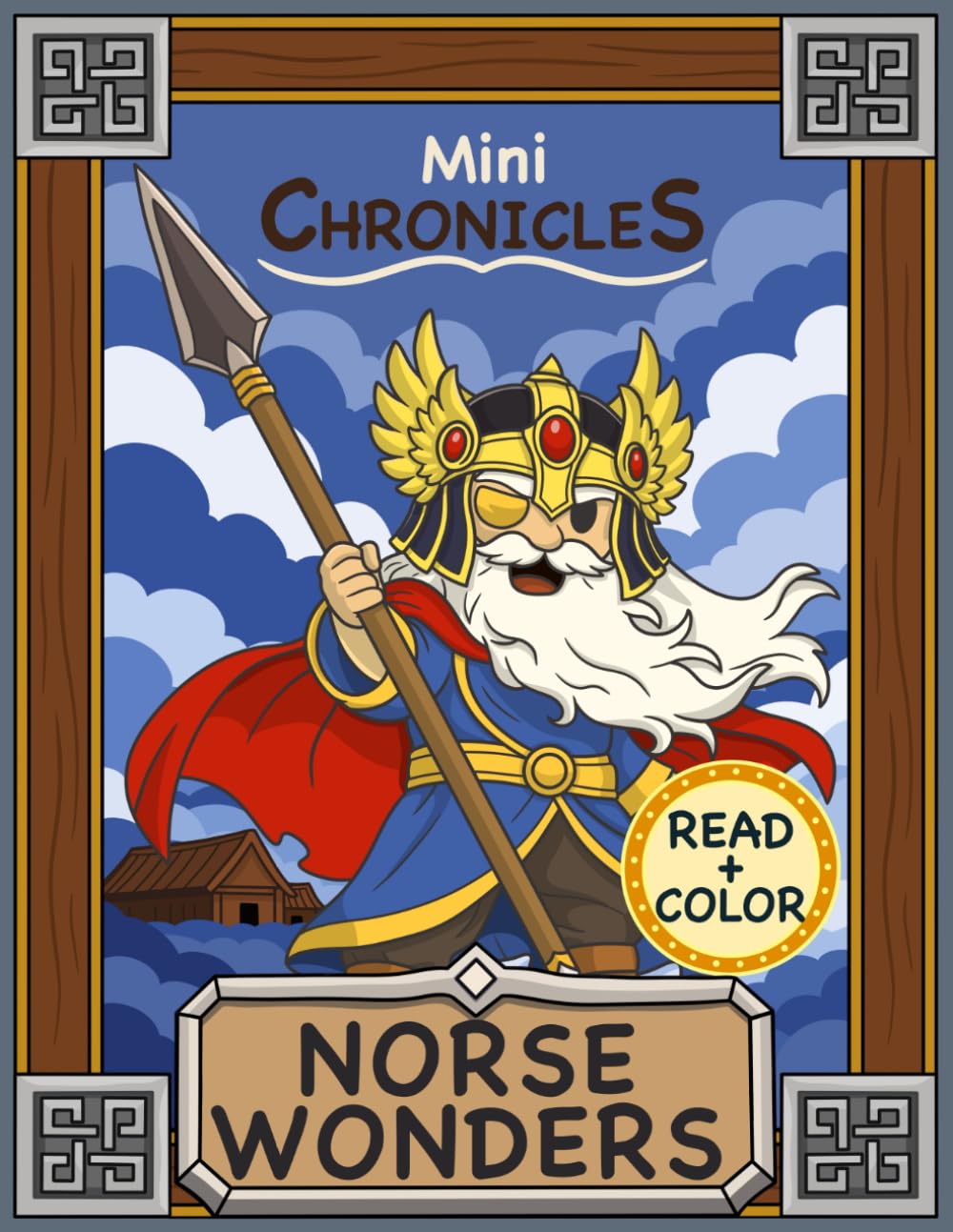 Mini Chronicles: Norse Wonders: A Norse Mythology Read & Color Adventure for kids Ages 5+