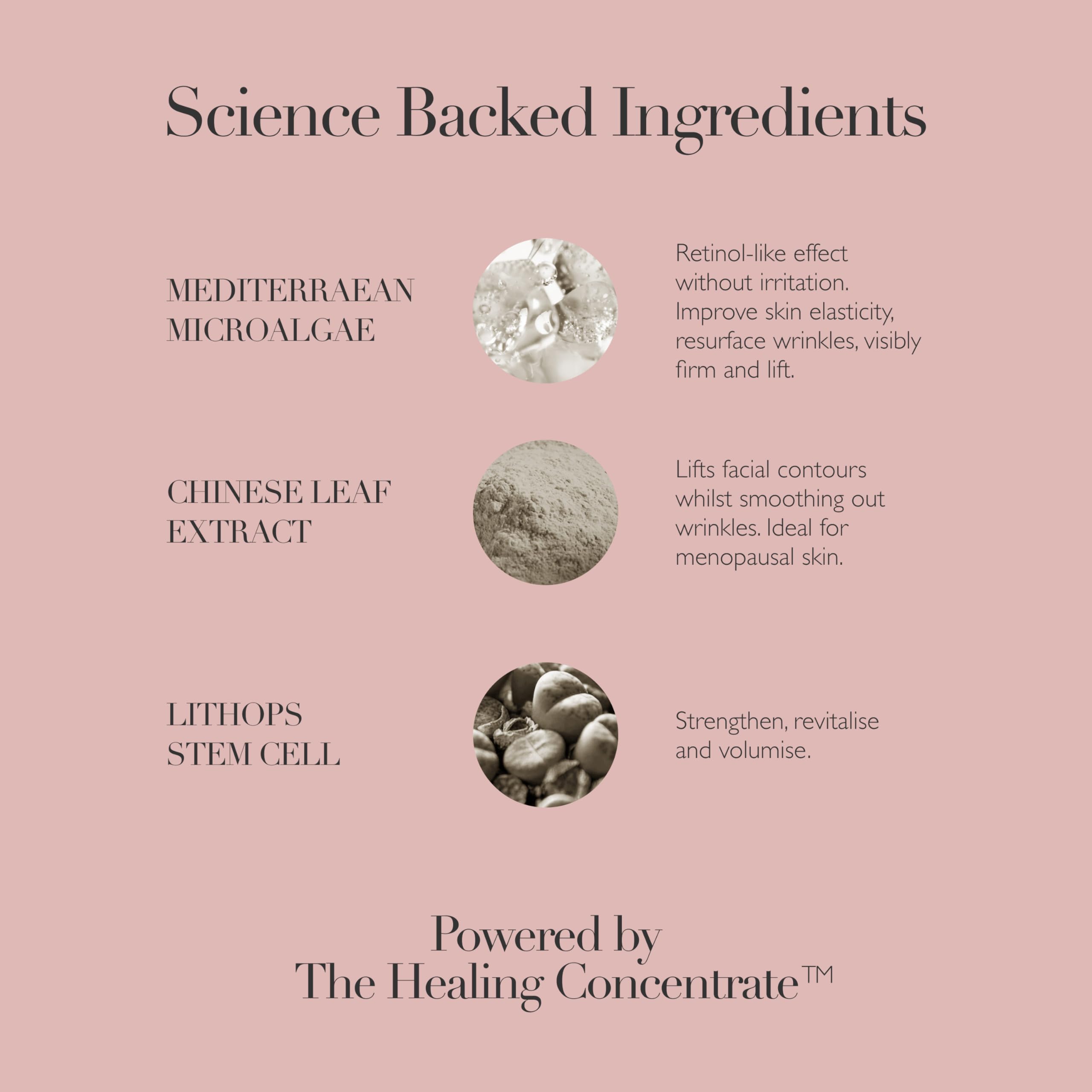Omorovicza Queen Serum (1.0 oz), Retinoid Facial Serum with Mediterranean Microalgae, Lithops Stem Cells & Chinese Leaf Extract to Reduce Wrinkles, Firm & Smooth Skin
