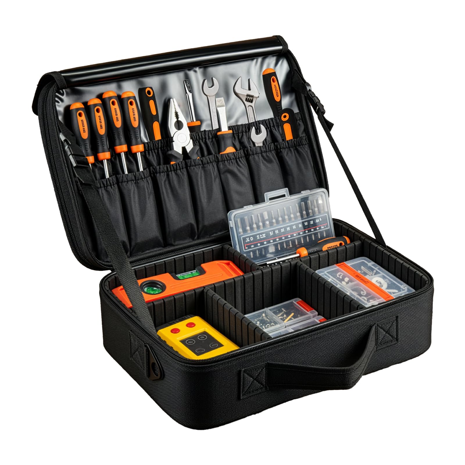 GREENSAPPIRE Tool Bag Organiser with Adjustable Dividers Large Portable