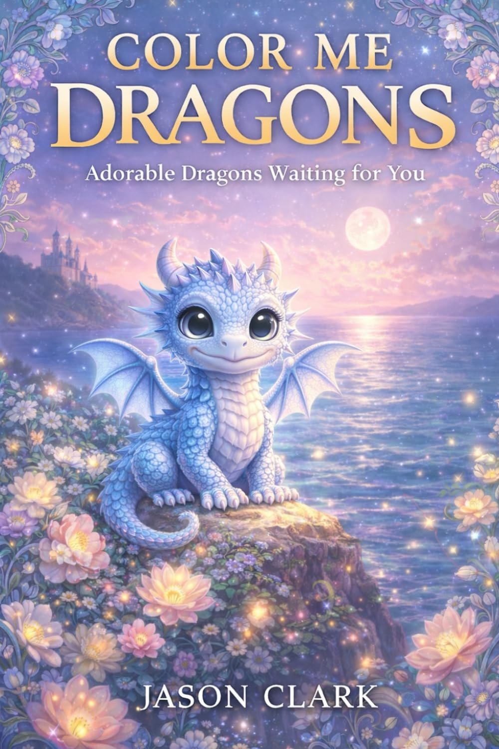 COLOR ME DRAGONS: Adorable Dragons Waiting for You (Creatures & Curiosities Coloring Series)