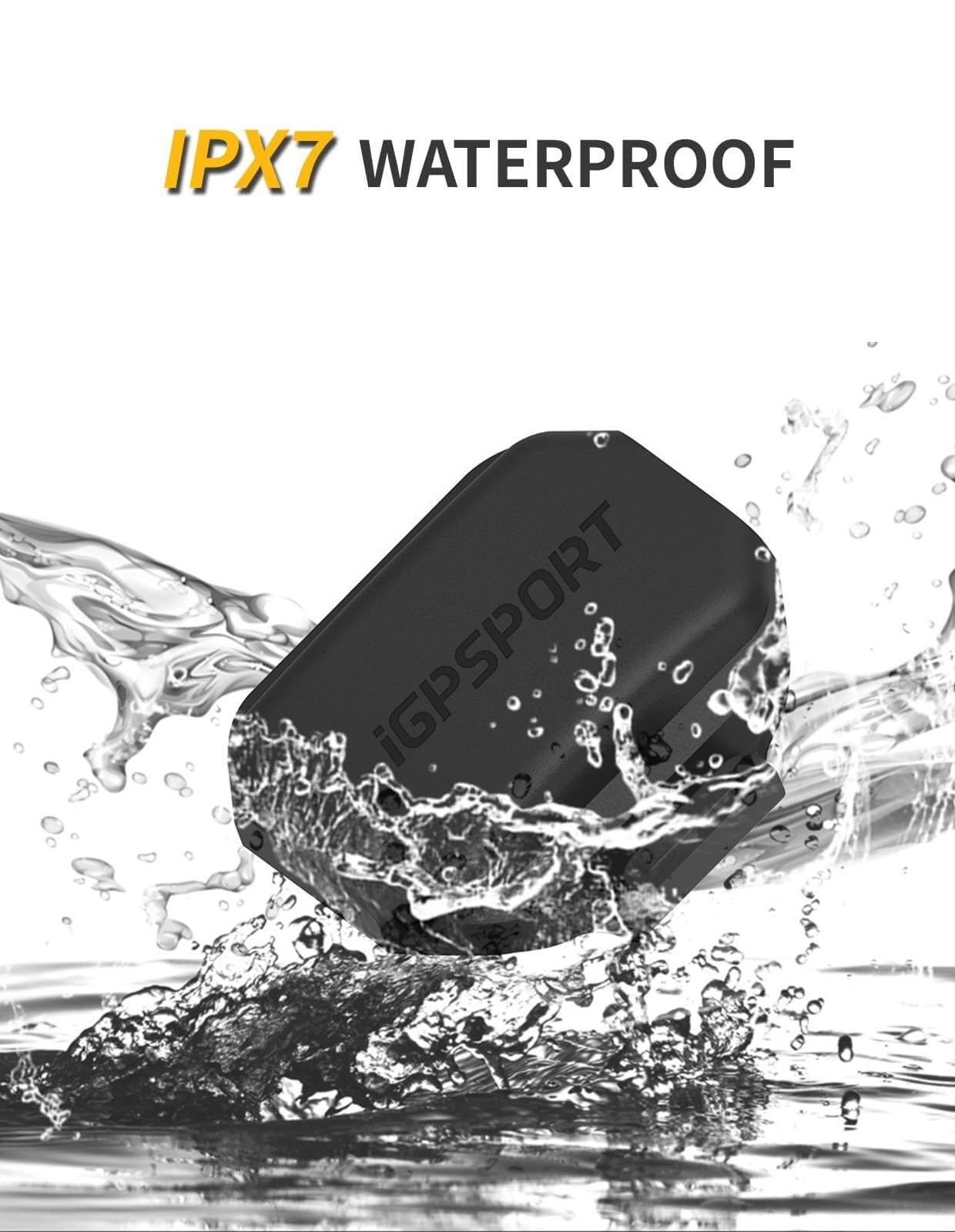 iGPSPORT SPD70 Velocímetro para Bicicleta / CAD70 Sensor de Cadencia para Bicicleta, 300 Horas de Autonomía, Bluetooth 5.0 Ant+, Impermeable IPX7,CAD70 y SPD70