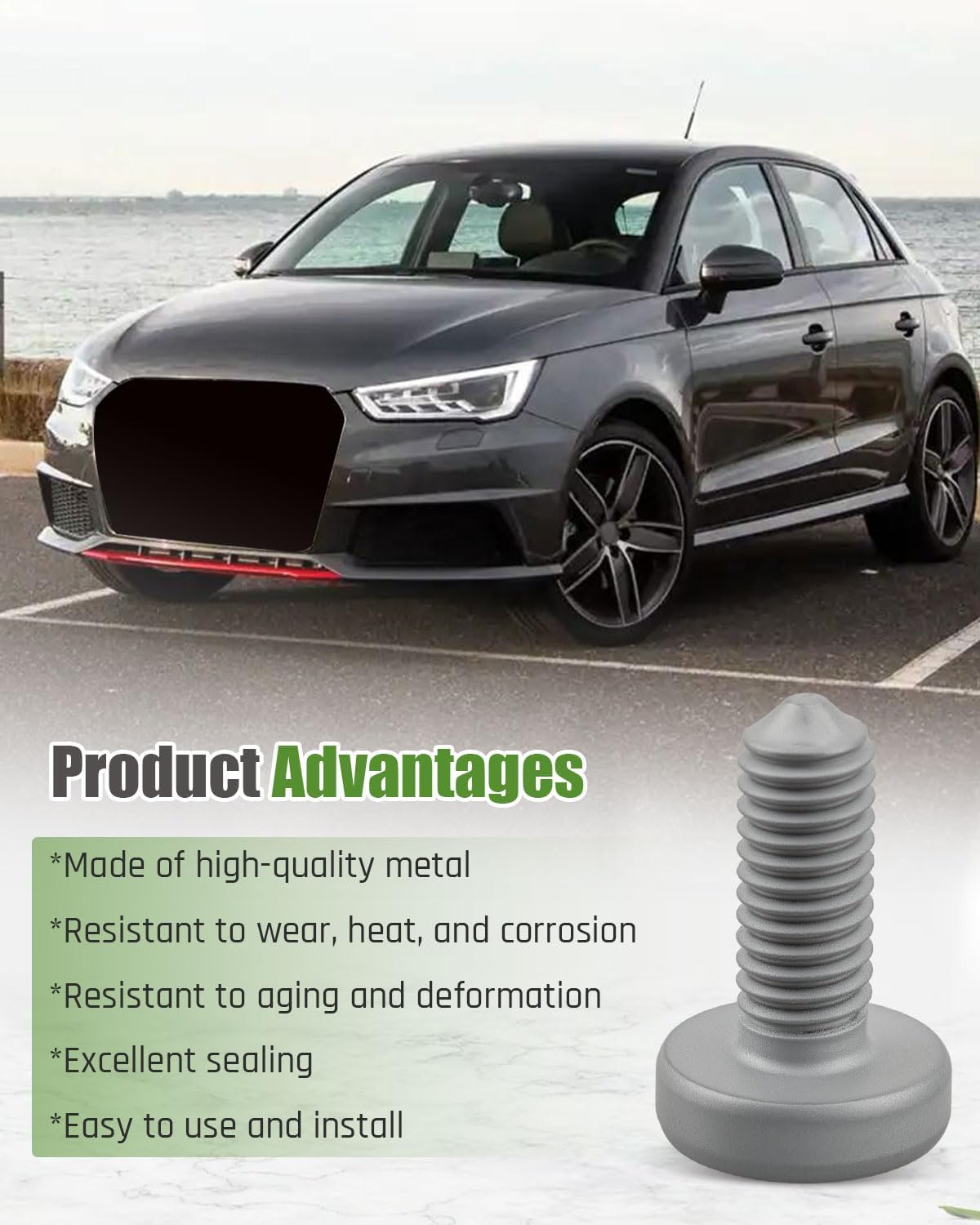 20 Pcs Engine Timing Cover Bolts Fit for Audi A3 A4 A5 A6 Q3 Q5 Volkswagen Passat Tiguan Golf Jetta Some Models with 2.0L I4 Engine, Replacement N91096701 N90791202