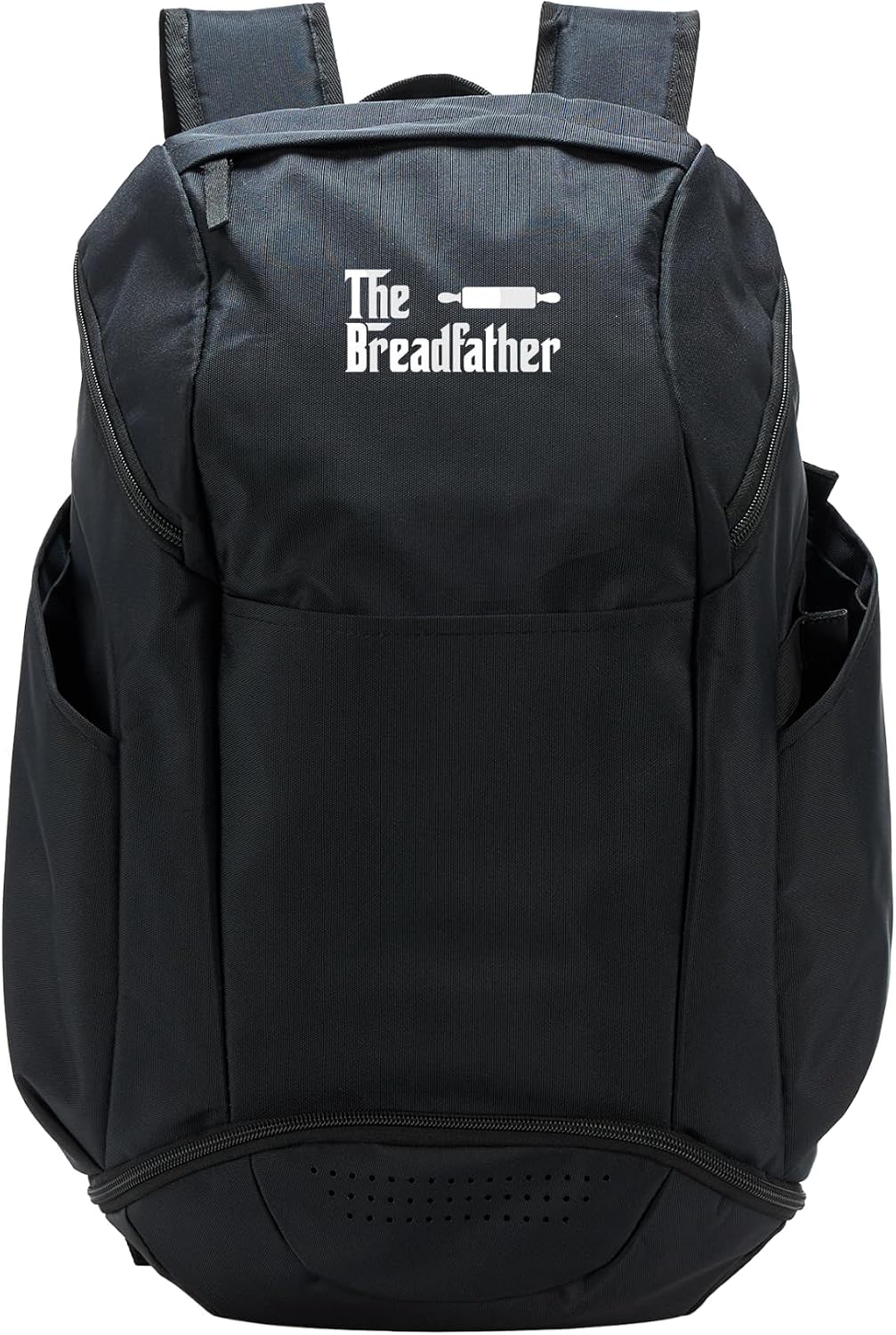 The Breadfather Funny Baker Bread Baking Sourdough Loaf Tee Sport Backpack