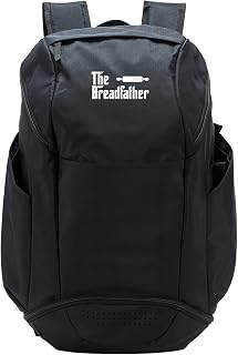 The Breadfather Funny Baker Bread Baking Sourdough Loaf Tee Sport Backpack