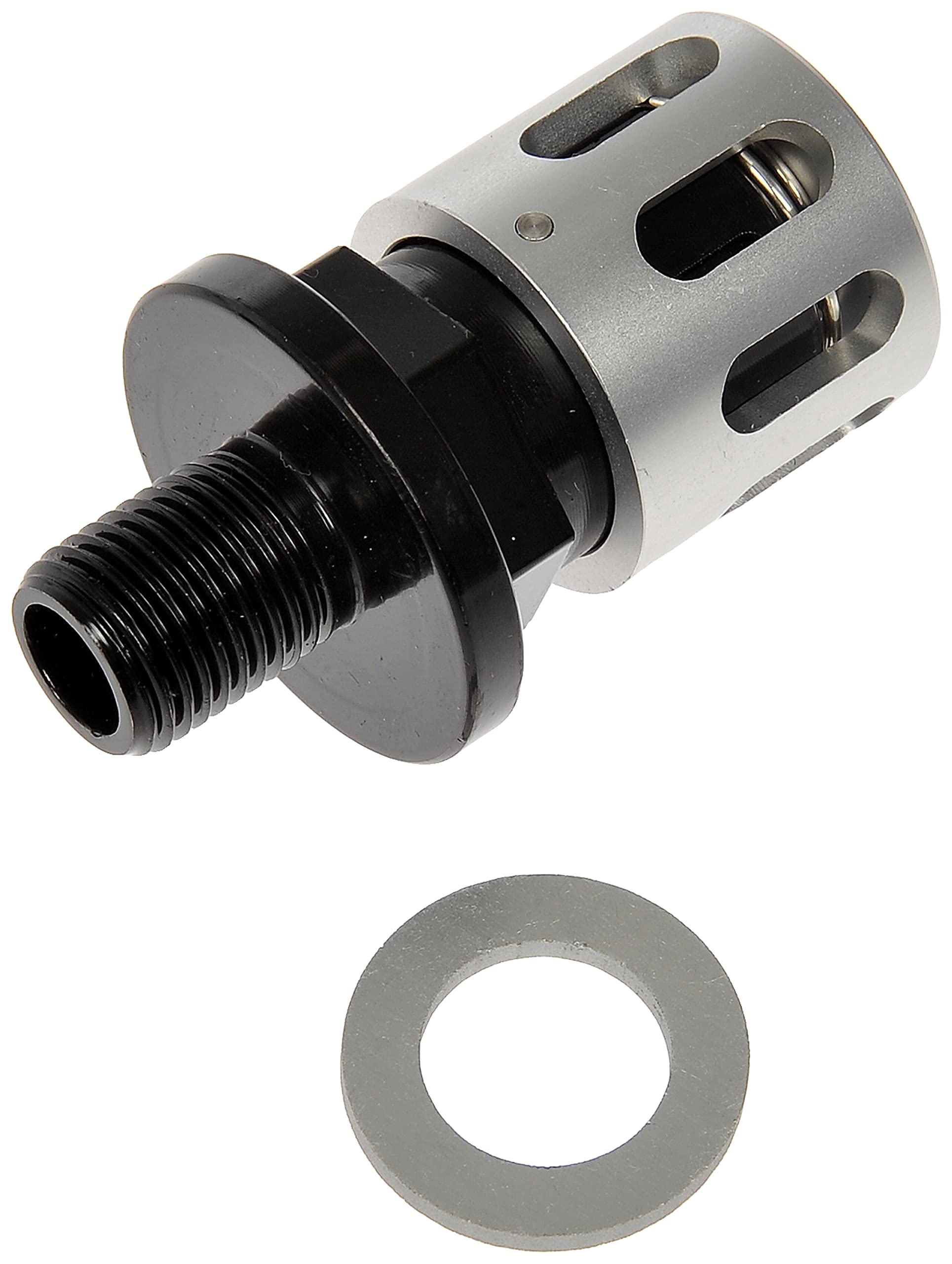 Dorman 092-014 Ez Drain Oil Plug And Gasket, 21mm Hex Head, 1/2-20 Thread