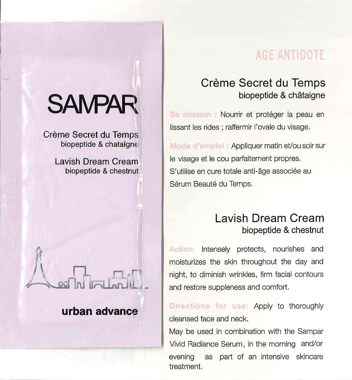 Sampar Age Antidote Lavish Dream Cream (7-day pack)