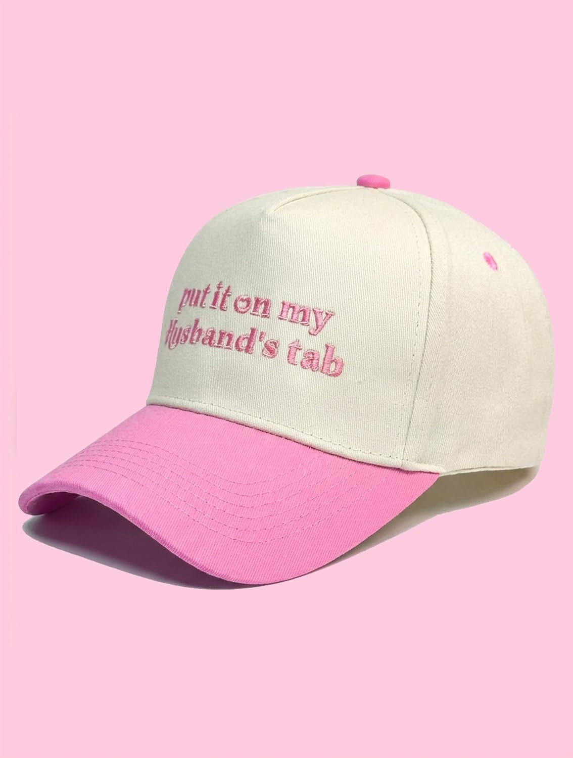 Put It On My Husbands Tab Hat, Funny Womens Trucker Hat - Gifts for Wife from Husband, Valentine's Day Gifts for Wife - Image 3