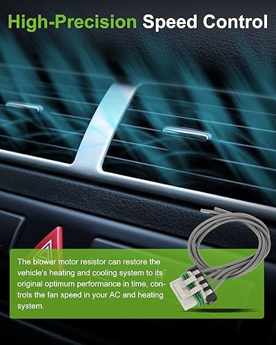 Miniatura 143 de SCITOO Resistencia de motor de ventilador HVAC para 2008-2013 para Chrysler 300/2008-2016 para Town & Country/2008-2010 para Dodge Charger/2008-2018