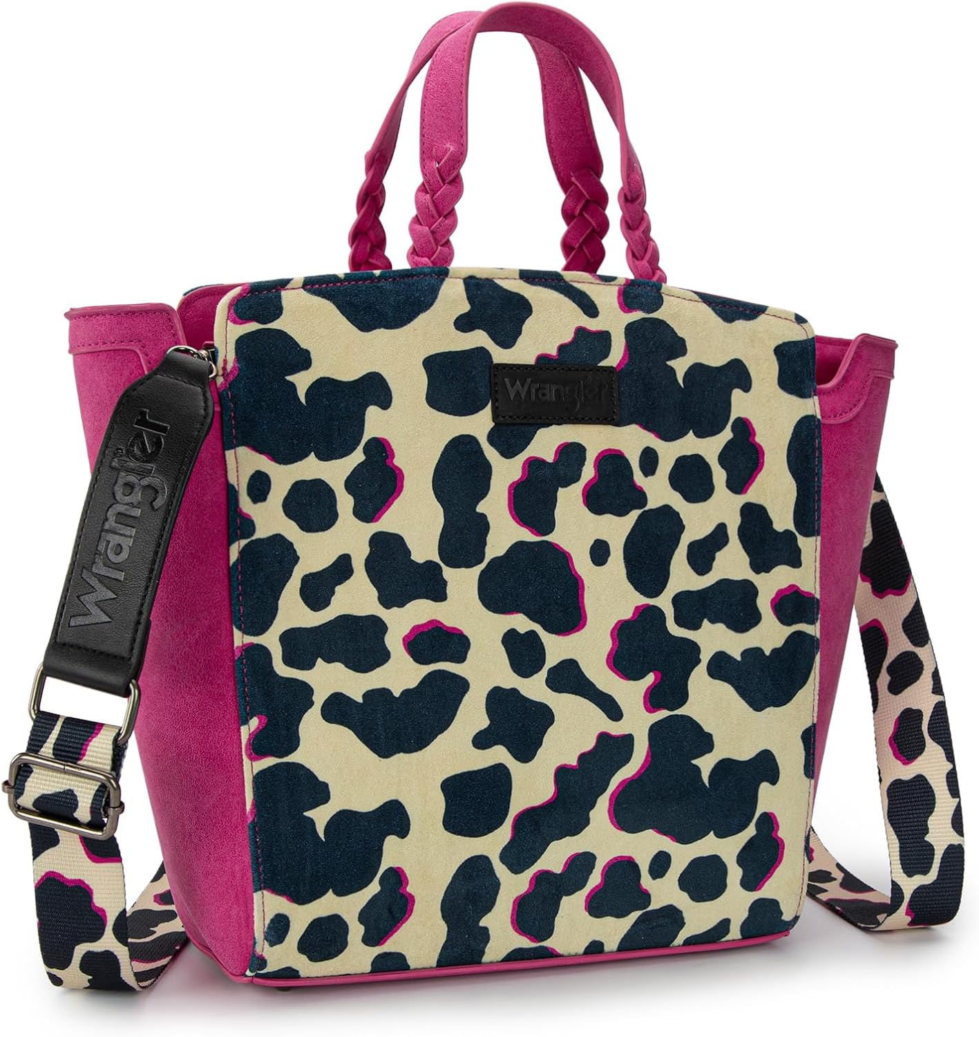 Wrangler Purse for Women Animal Print Crossbody Bags Top-Handle Shoulder Bag for Everyday Travel Casual Use