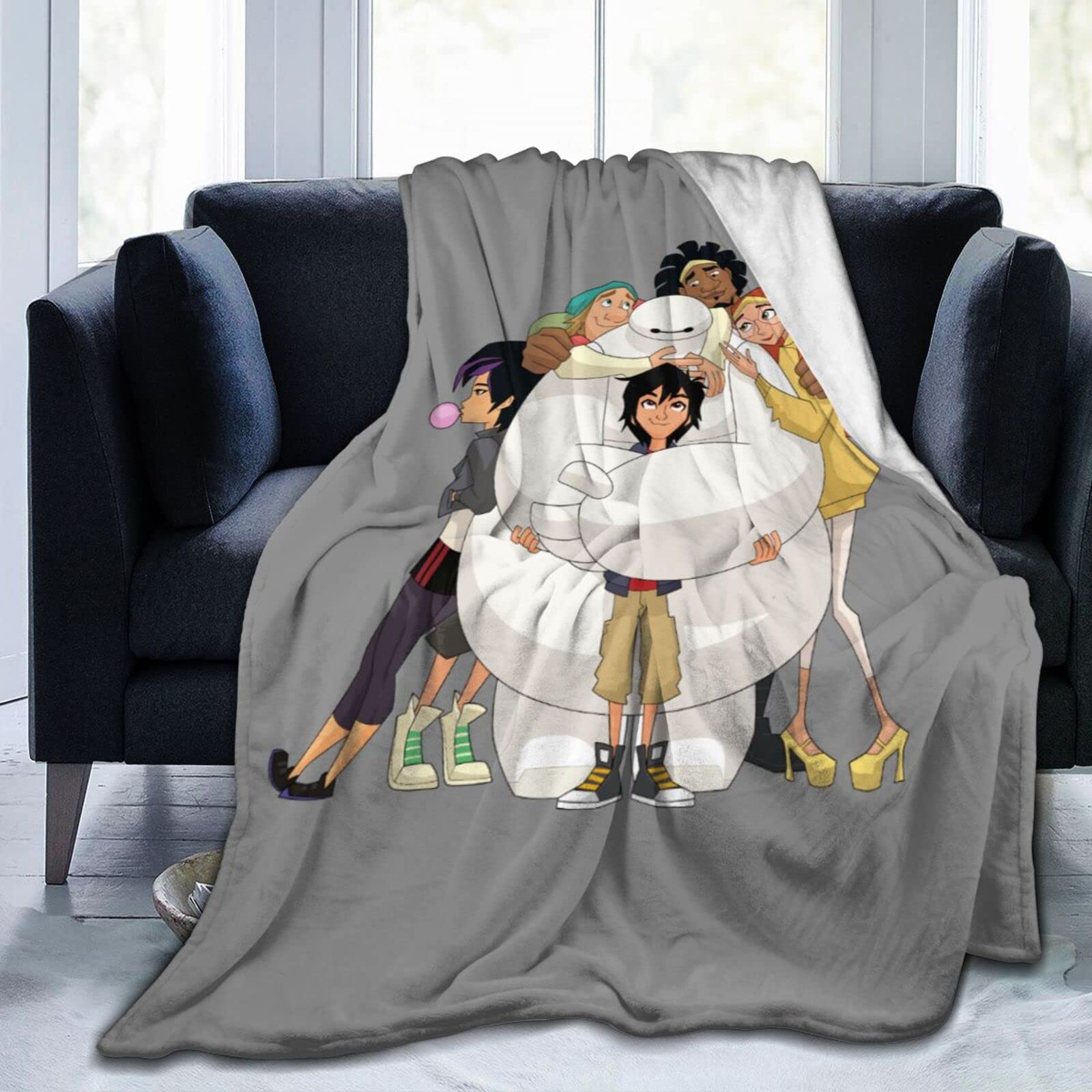 Amazon｜ベイマックス 掛け布団 敷き毛布 フランネル 吸湿発熱