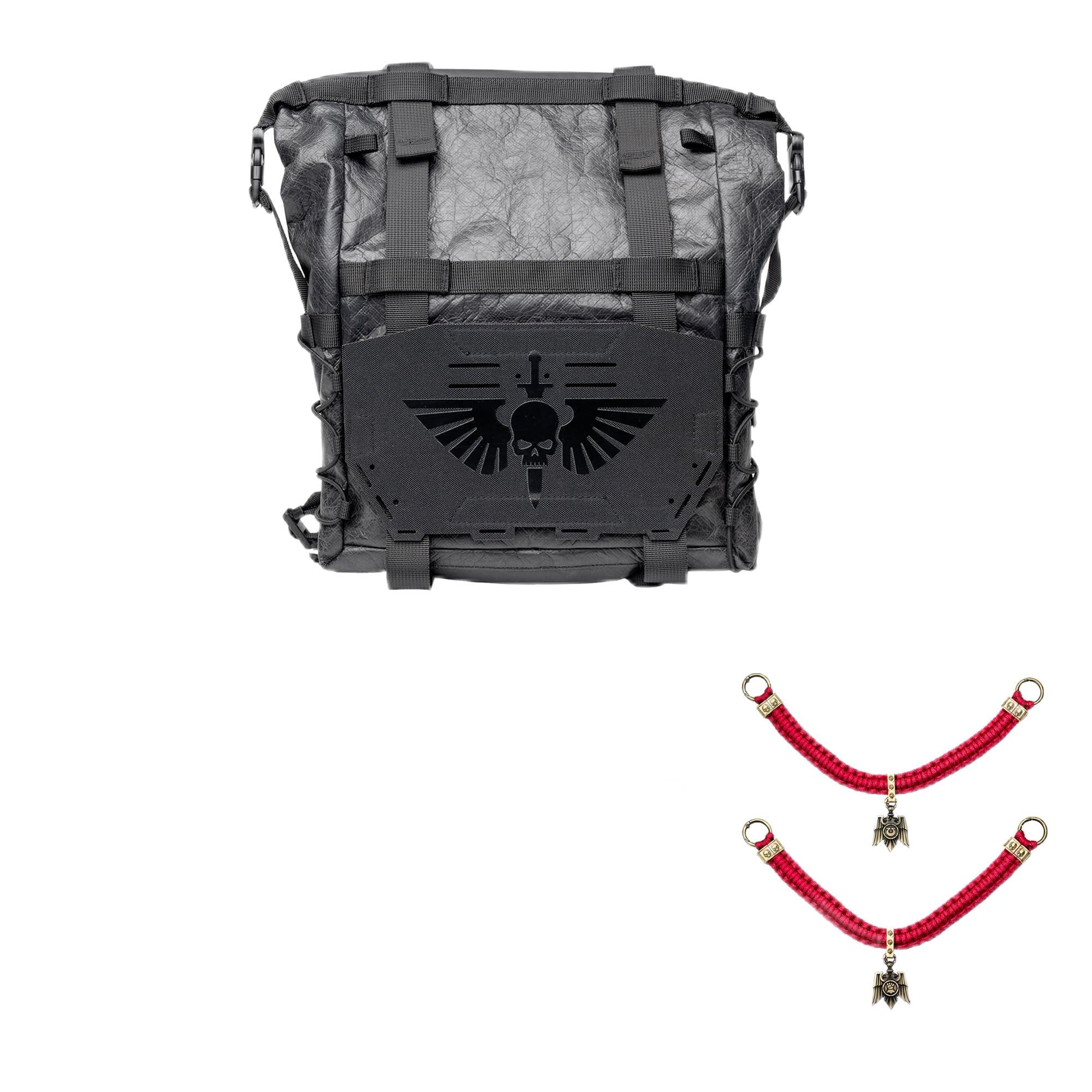 Starforged Warhammer 40K Space Marins Astartes Fahrrad-Reisetasche Herren Mode Accessoires, Alles Set, 230 * 250 * 110mm, Reiserucksäcke