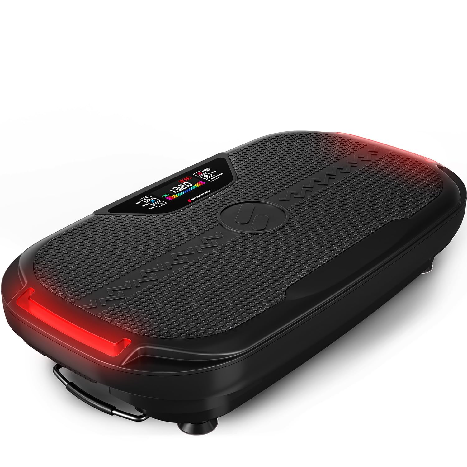 Sportstech VP275, Plaque Vibrante Maison, LED Intelligente