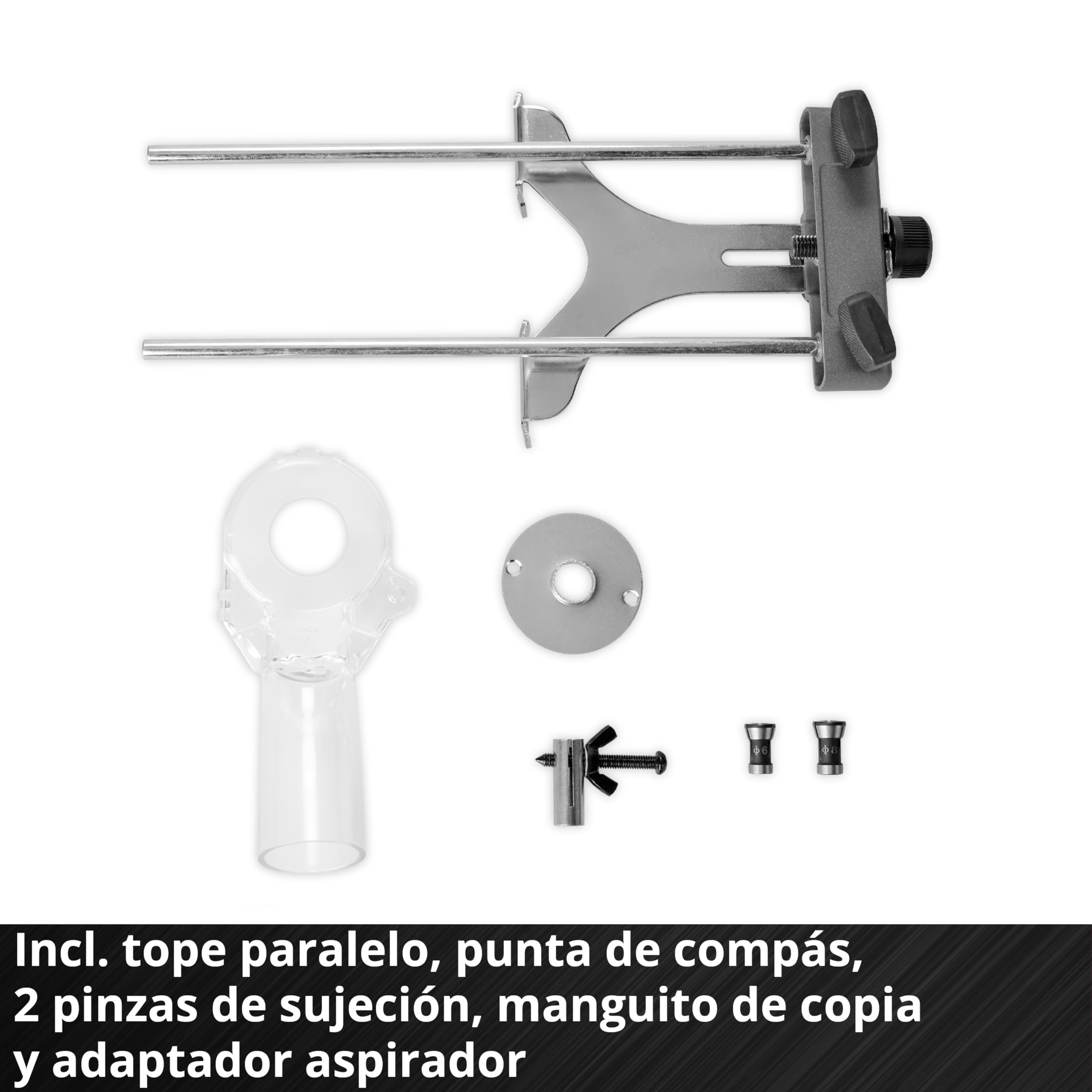 Einhell Professional fresadora superior con batería TP-RO 18/55 Li BL-Solo Power X-Change (18 V, altura de carrera 55 mm, motor Brushless, incl. tope paralelo, herramienta, sin batería ni cargador)