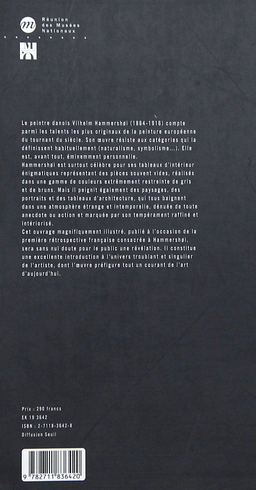 L'univers poétique de Vilhelm Hammershoi