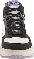 Vista 2 de HUGO Men's Chunky High Top Leather Sneakers