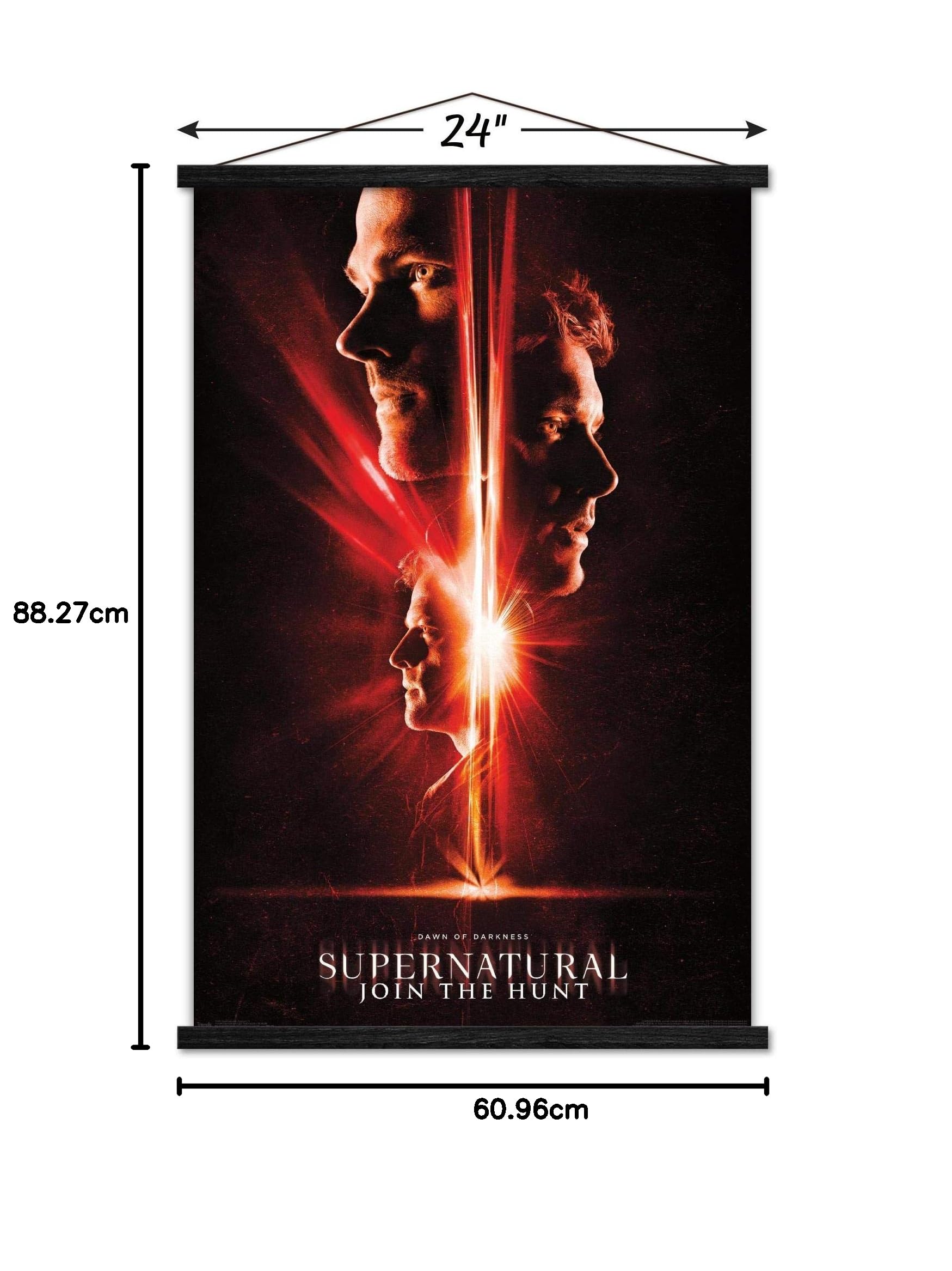 Supernatural - Season 13 Wall Poster with Magnetic Frame : Amazon