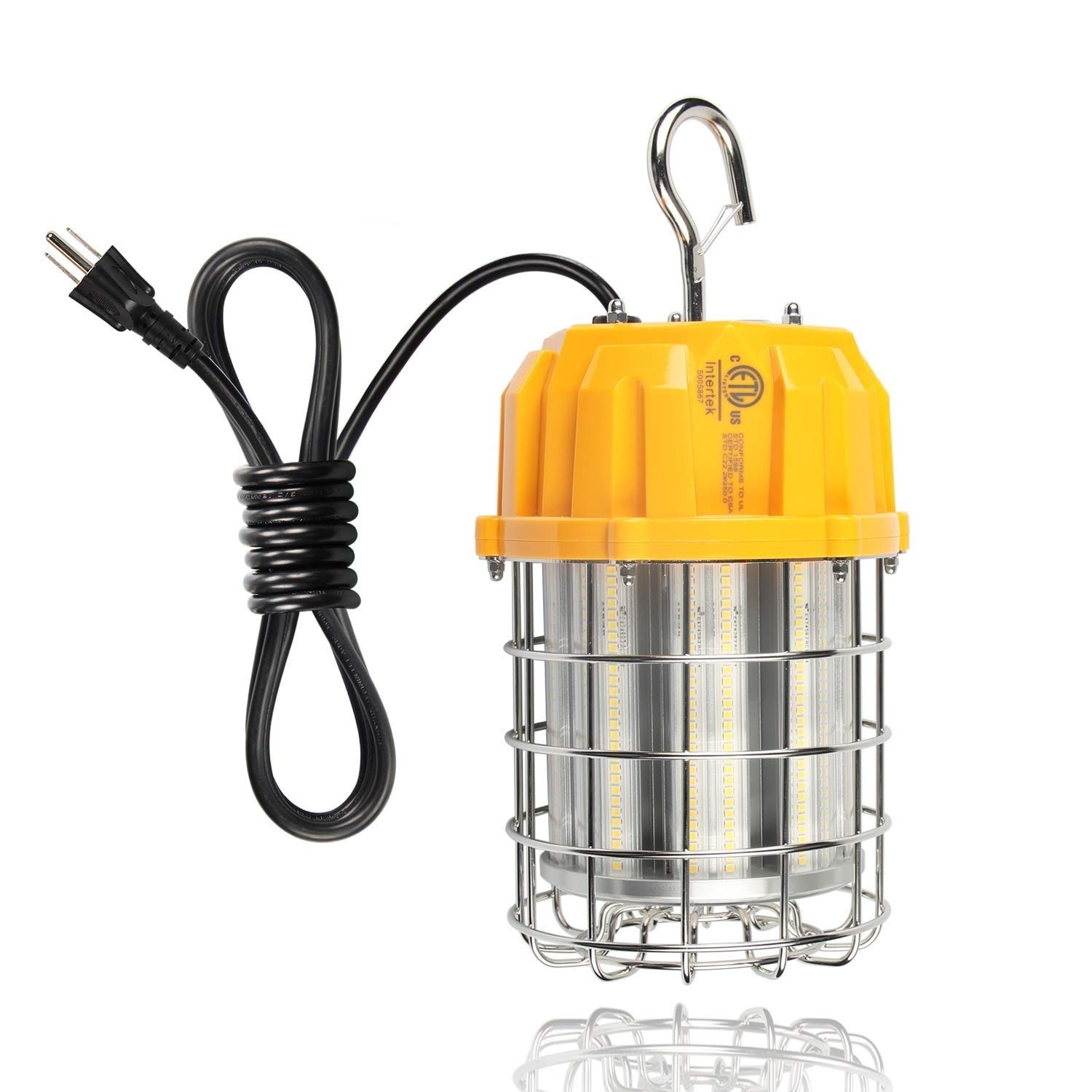 Buy LED Temporary Work Lights 100W 5000K 14500LM 120V Portable Hanging