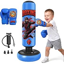 Punching Bag for Kids 130/150/165cm Inflatable Standing Boxing Bag