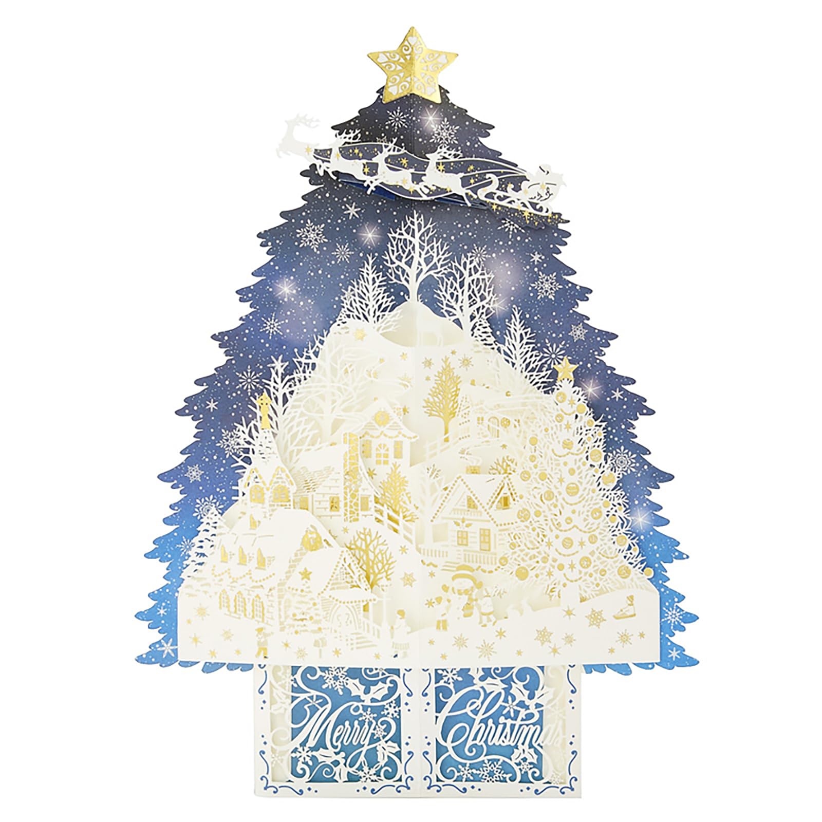 Amazon.co.jp: サンリオ クリスマスカード メッセージカード レーザー