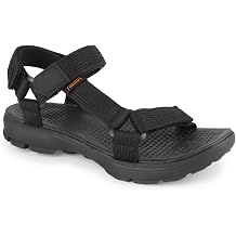riemot Womens Mens Sports and Outdoor Quick Drying Sandals with Arch Support Adjustable Open Toe Lightweight Beach Sandal
