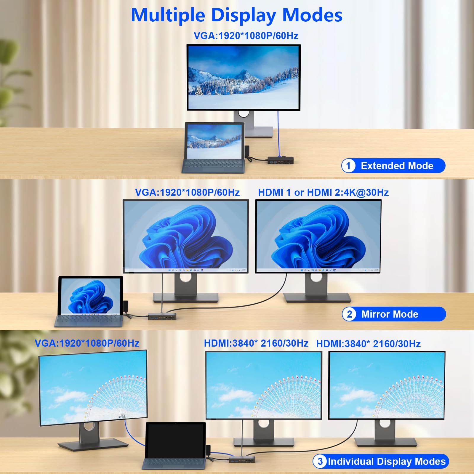 Amazon.co.jp: Microsoft Surface Dock トリプルディスプレイ