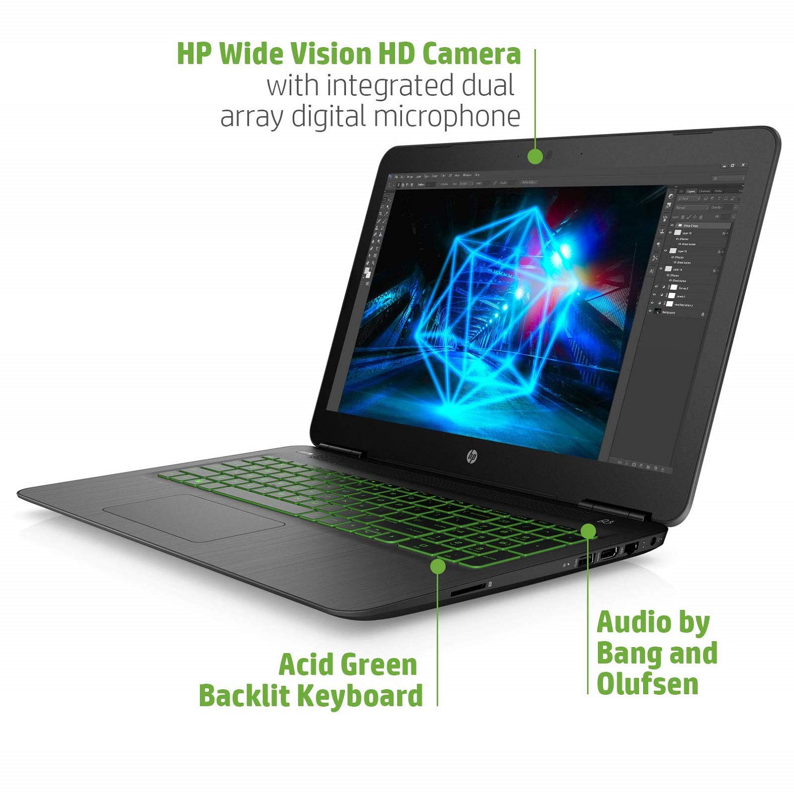 Refurbished) HP Pavilion 15-bc513TX 2019 15.6-inch Gaming Laptop