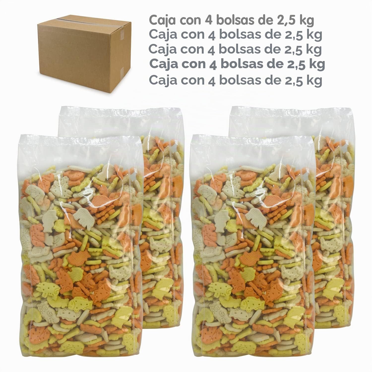 Arquivet Galletas Granja para Perros, 10 kg (Paquete de 1)