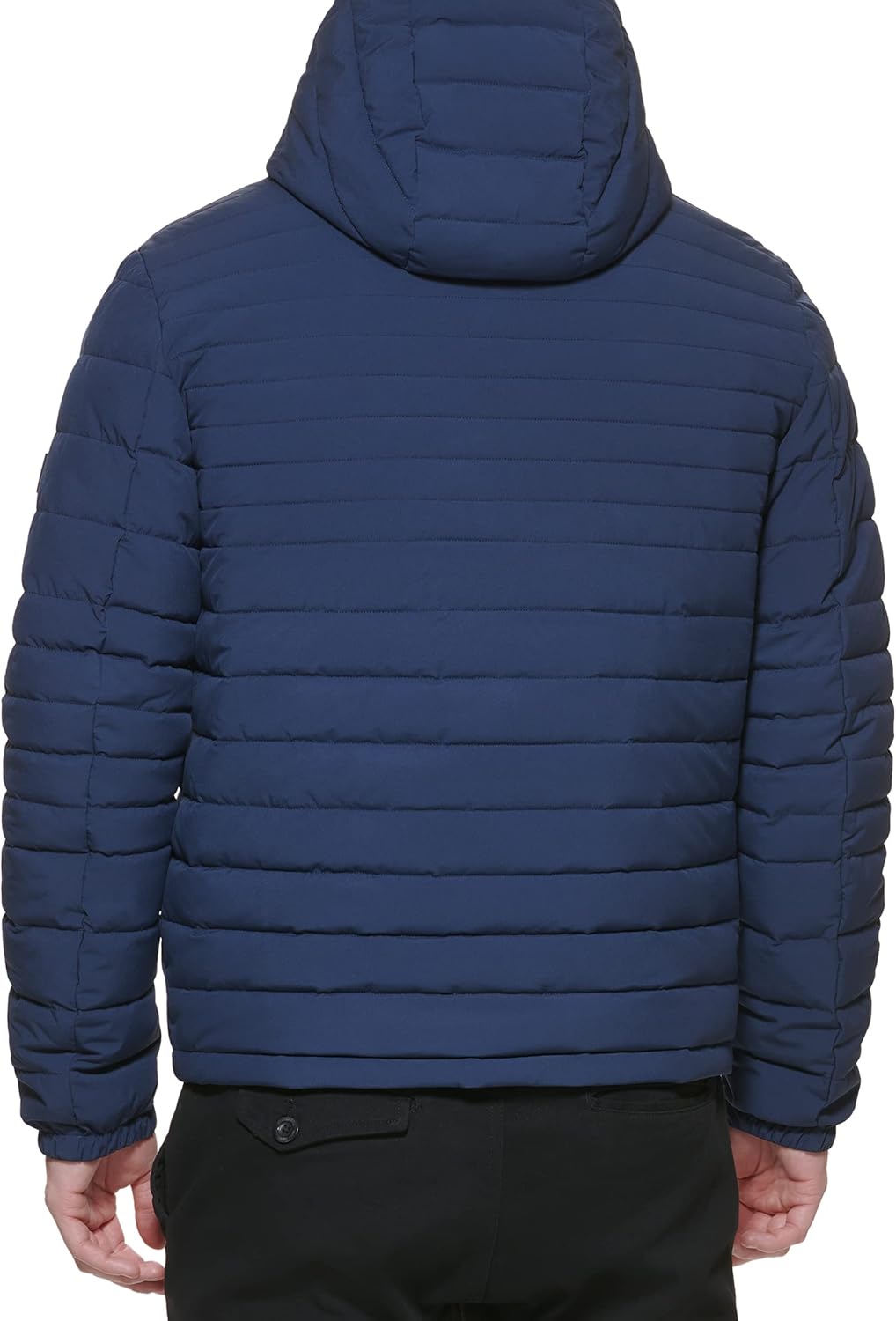 Tommy Hilfiger Men's Stretch Poly Hooded Packable Jacket - Image 3