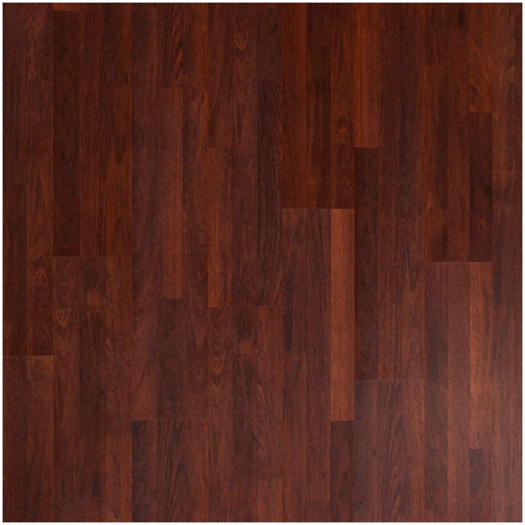 Mohawk Industries LFE01-D Basics Caster 7-1/2" Wide Embossed Laminate Flooring with Dark Wood Shade - Sold by Carton (17.17 SF/Carton) - Woodspring Oak