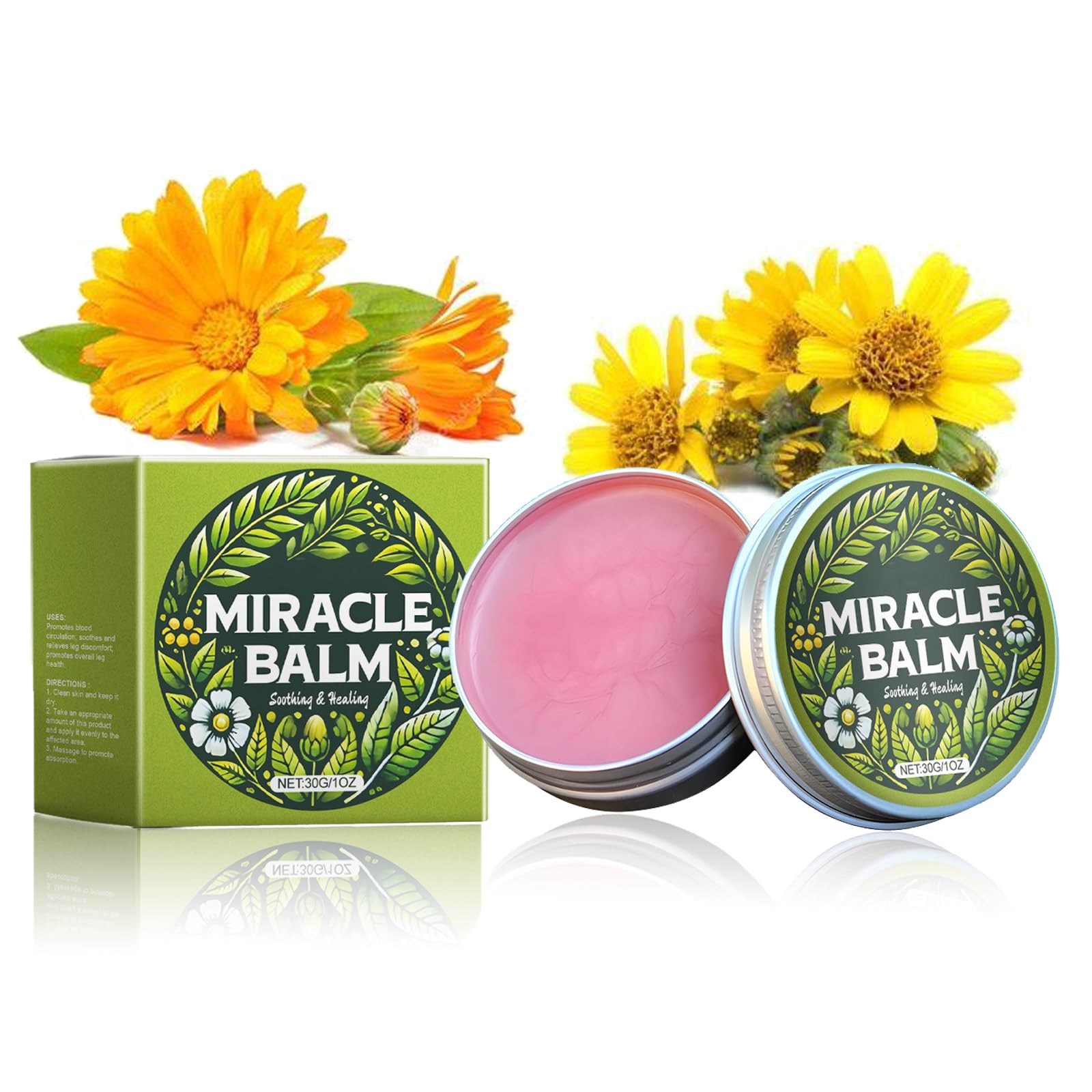 Miracle Balm, Balm Soothing Joint Cream for All External Parts of The Body Such as The Back, Hands, Feet, You Feel Relaxed and Comfortable (1)