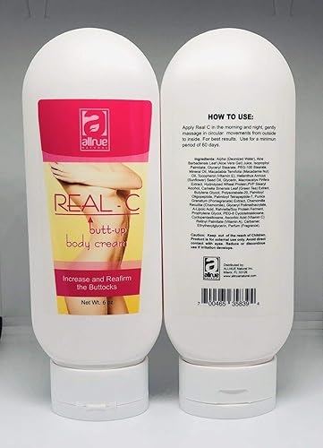 Miniatura 2 de Paquete de 3 Real C Crema de levantamiento de glúteos Reafirmante Mejora de la Parte Inferior de la Cadera Ampliación