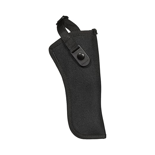 Allen Company - Cortez Nylon Belt Gun Pistol Revolver Holster with Sight Guard, Right-Hand, Black (Size: 00-18)