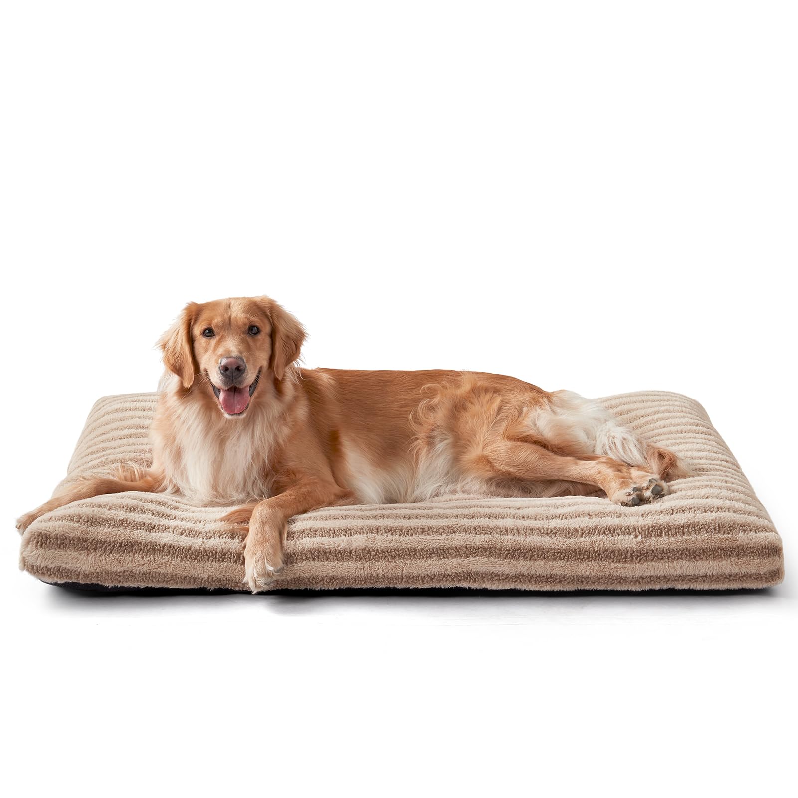 Pawk Hundebet, Hundekissen Waschbar Flauschig, Hundekorb Weich Atmungsaktiv, rutschfeste Plüsch-Hundematte