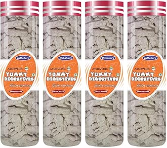 Dilbahar's Aplam Chaplam 110g Pack of 4 | Aam Pachak Chatpati Goli | Digestive Goli Pachak | Mukhwas Mouth Freshener | Aplam Chaplam Churan Goli | Churan Digestive | After-Meal Treat