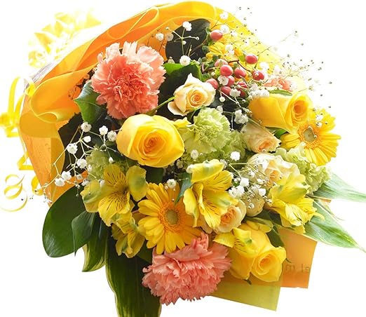 Amazon ビタミン系カラーのボリューム花束 誕生日 記念日 結婚祝い 発表会 卒業式 クリスマス 花 ギフト フラワーギフト プレゼント 花束 オンライン通販 Amazon ビタミン系カラーのボリューム花束 誕生日 記念日 結婚祝い 発表会 卒業式 クリスマス 花 ギフト フラワーギフト プレゼント 花束 オンライン通販