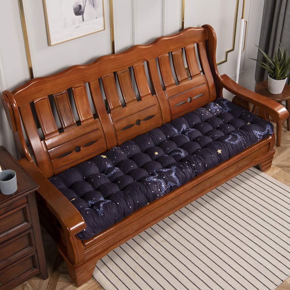 Cojín Banco DanChen Alfombrilla Gruesa Para Banco De 2 Plazas De 3 Plazas, Cojín Cómodo Para Muebles De Jardín, Cojín De Asiento Antideslizante, Alfombrilla De Tatami, Colchón De Viaje Al Aire Libre