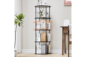 Rotating Circle Bookcase: Elevate Your Reading Nook with Style and Functionality