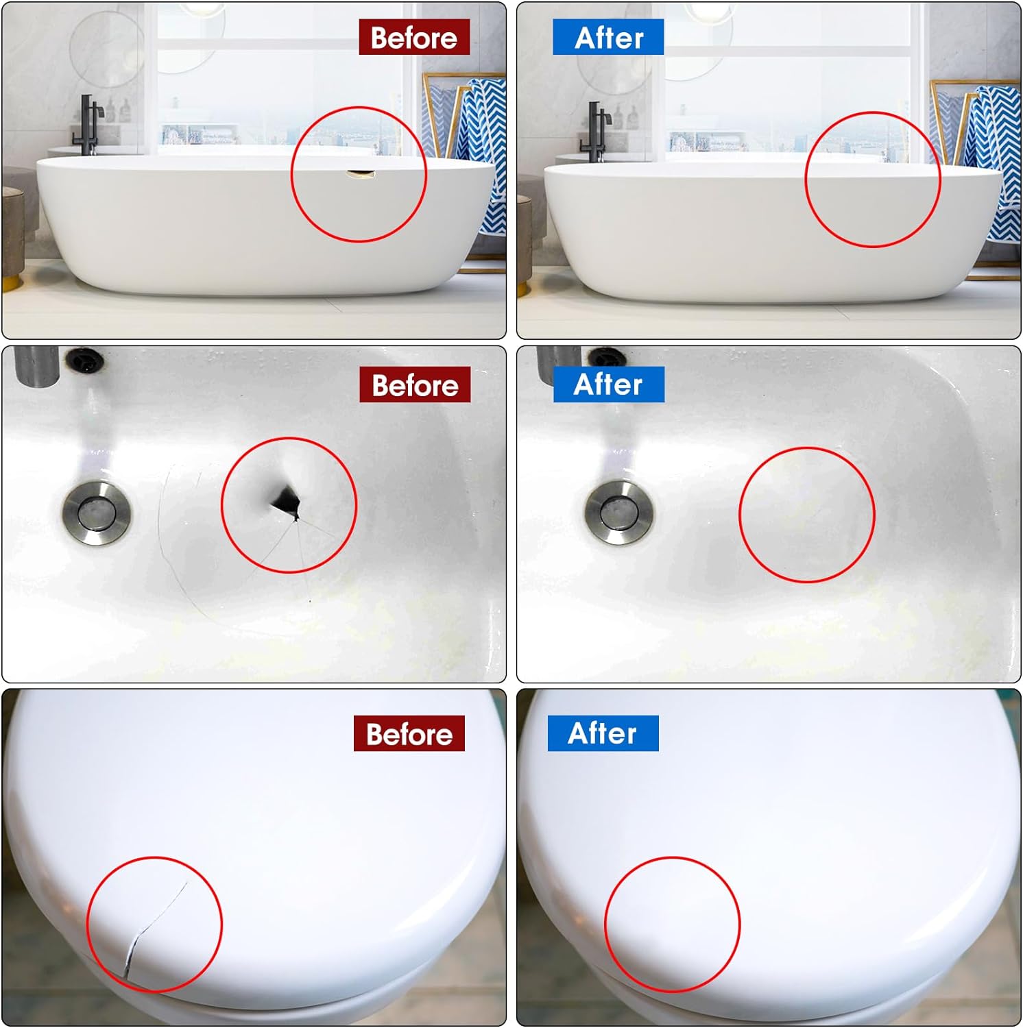 Ultimate Repair Solution: The All-in-One Tile & Fiberglass Tub Repair Kit