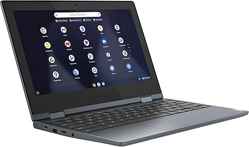 Miniatura 5 de Lenovo Flex 3 - Chromebook con pantalla táctil HD 2 en 1 de 116 pulgadas Intel Celeron N4020 hasta 28 GHz 4 GB DDR4 RAM 64 GB de almacenamiento eMMC