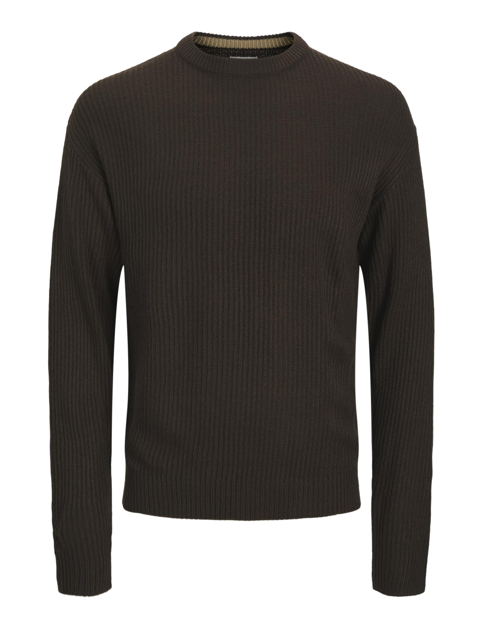 JJ REBEL Herren Jreblogan Knit Crew Neck Sn